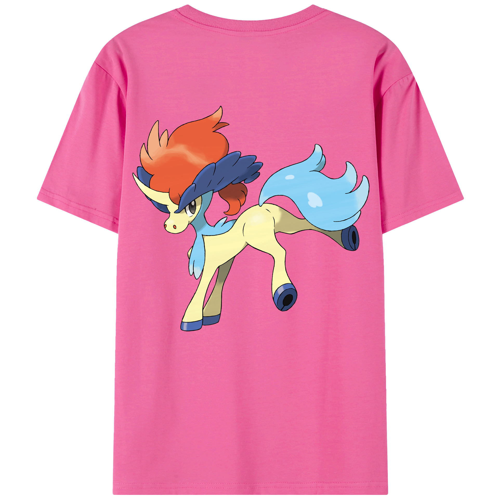 （画像用） ポケットモンスター Pokémon レディース半袖Tシャツ(バックプリント)